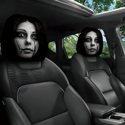 ✨The Grinning Headrest Cover