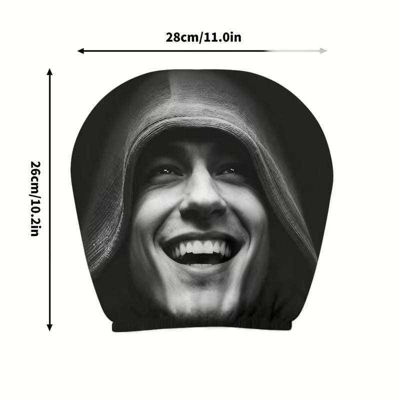 ✨The Grinning Headrest Cover