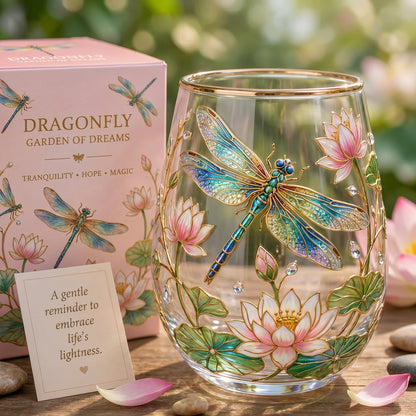 🌸🌱 Limited Edition 2026 Garden Morning Bliss Glass Tea Cup ☀️☕