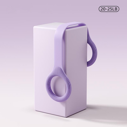 Silicone figure-eight resistance band, designed for shoulder opening, back shaping, chest expansion, yoga exercises, and extra-thickness training.