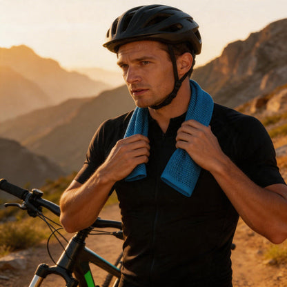 🔥Colding Sweat Towel You Can Use Anywhere, Anytime! Reusable Soft Absorbent Cooling Portable
