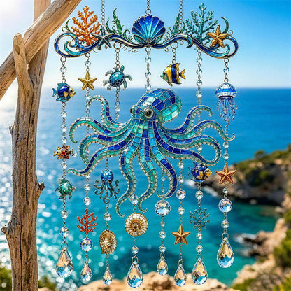 Sparkling Ocean Suncatchers – Cosy Coastal Garden Décor