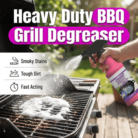 Non-Toxic Grill Cleaner - No Scrubbing, Cuts Grease In Seconds💧