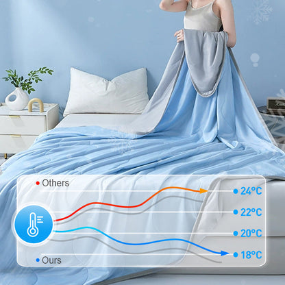 🏆Surprise Price:!!!❄️A self-cooling blanket! ❄️Comfortable Cooling Blanket