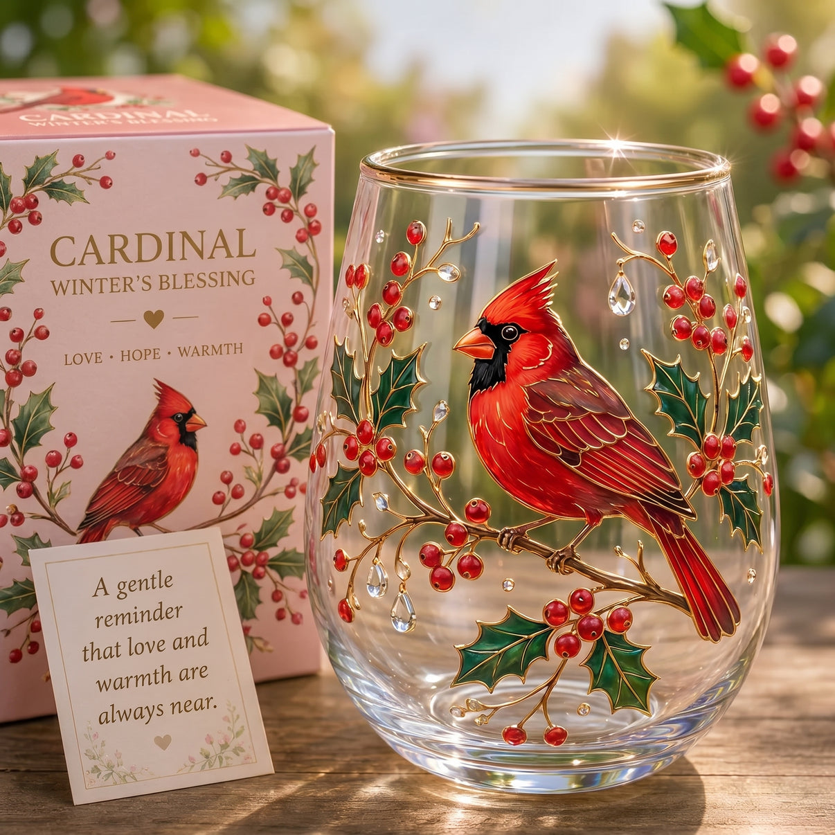🌸🌱 Limited Edition 2026 Garden Morning Bliss Glass Tea Cup ☀️☕