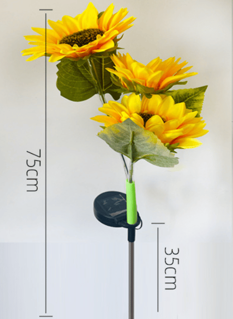 ⏳Limited-time 50% off🌞Solar LED Sunflower Garden Lights-29.6inch/75cm 2