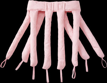 Heatless Hair Curler, Octopus Style Soft Satin Curling Rod Headband with 8 Detachable Straps for Overnight Waves on Long Hair, Heatless Curls