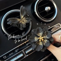 Black and gold butterfly + camellia (high-end gift set)