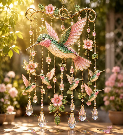 🐦 🎐 Last Day 51% OFF – 🐦 🎐 Graceful Hummingbird Wind Chime