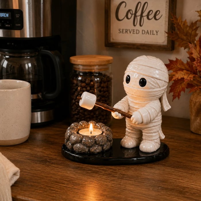 🔥LAST DAY 50% OFF💥Halloween Campfire Tealight Holder