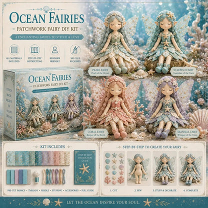 🔥LAST DAY 53% OFF🧵Fairy Patchwork DIY Collection