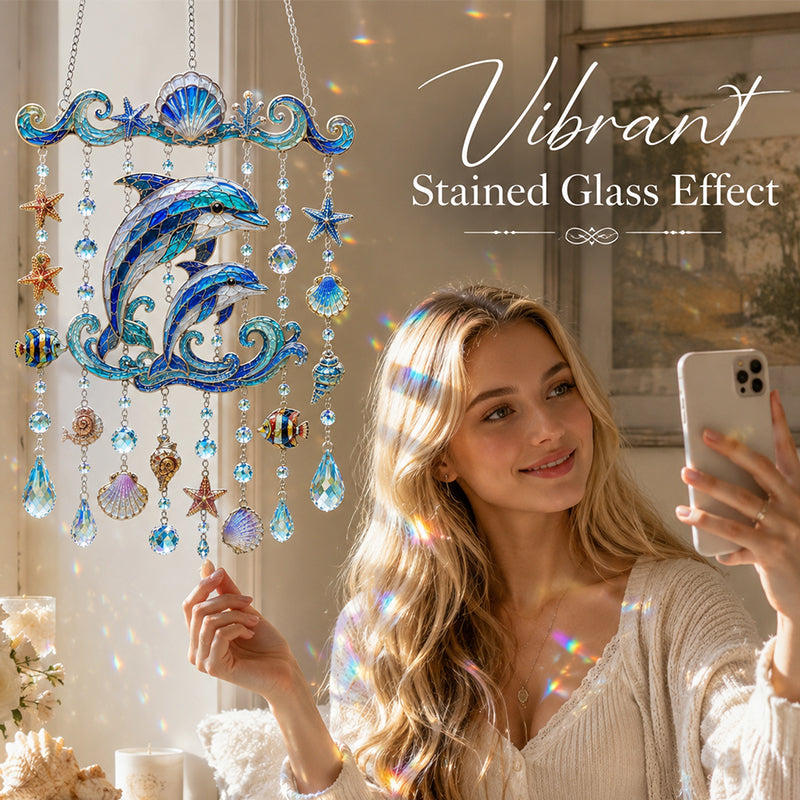 Sparkling Ocean Suncatchers – Cosy Coastal Garden Décor