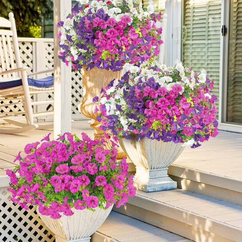 UV Resistant Artificial Flowers Suitable For Balcony And Terrace Flower Boxes, Wedding And Event Arrangements, Thanksg