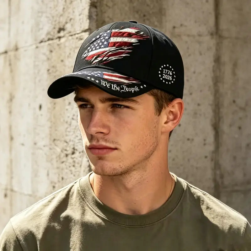 250th Anniversary Print Baseball Cap, Adjustable Unisex Sun Cap, Suitable For Everyday Wear And Casual Style