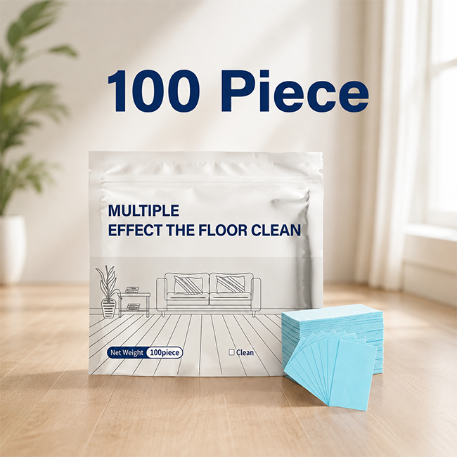 Floor cleaning sheets for floors and tiles, removes stains, brightens, and leaves a pleasant fragrance.