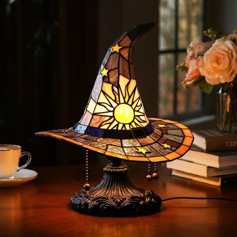 🌟Hot Sale 63% OFF -🧙‍♀️🔮2026 Witch Hat Lamps
