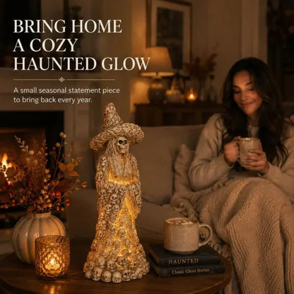 Halloween Skull Witch Horror Element Decorative Light