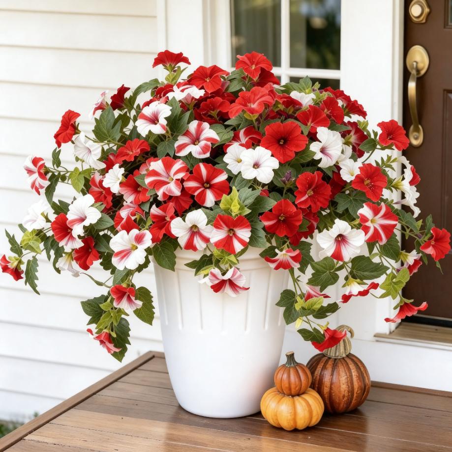 🔥Last Day 70% OFF🔥Faux Petunias Silk Flower UV Resistant No Fade Floral