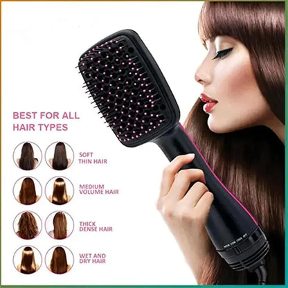 2 in 1 Comfort Comb Design Multifunctional Hair Dryer, Fast Drying Hair Styling Tool, Hairdressing Comb Hot Air Brush, Trending Products, Makeup Products, Back To School, Hair Straightener Comb