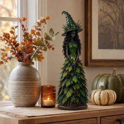 💥LAST DAY 56% OFF - 🧙 Enchanted Autumn Witch Figurine