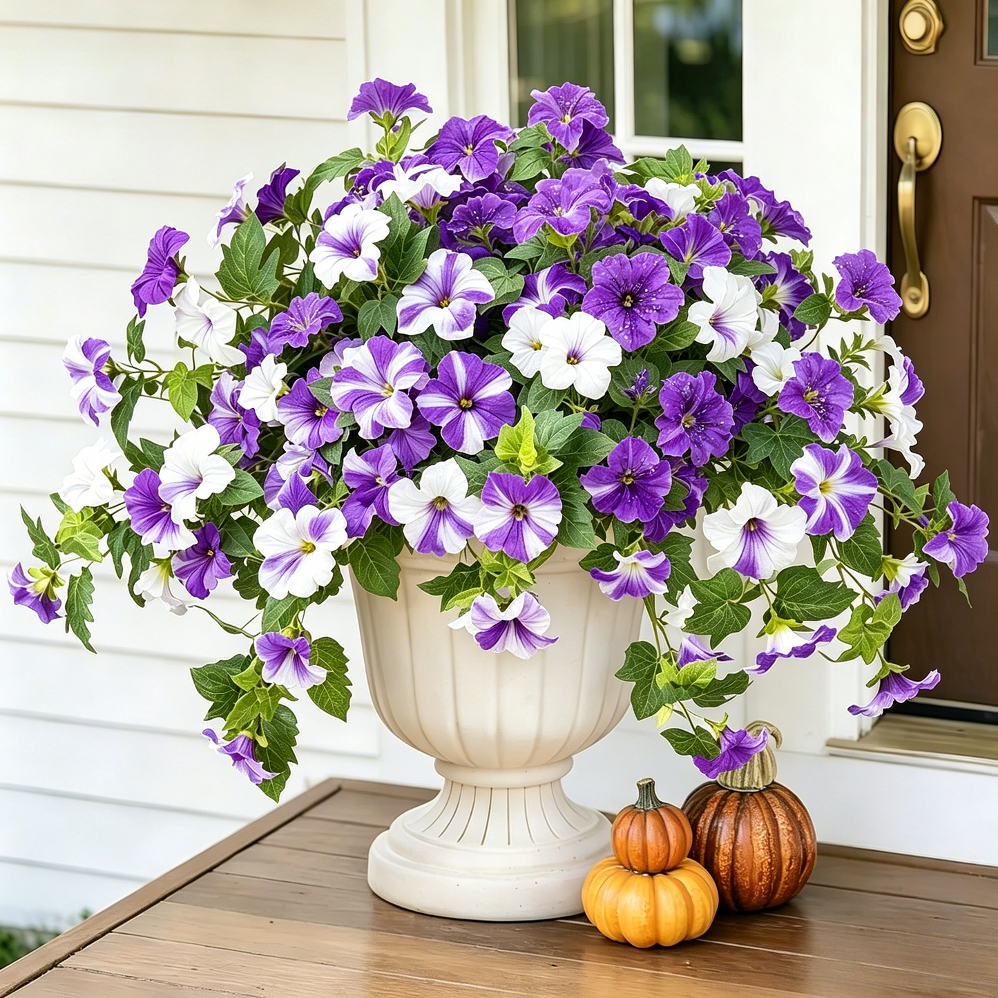🔥Last Day 70% OFF🔥Faux Petunias Silk Flower UV Resistant No Fade Floral