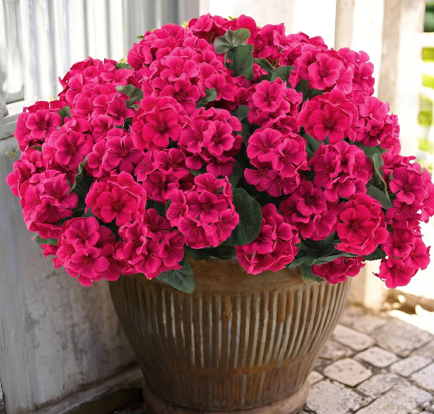 🌸 LAST DAY 50%OFF 🌸 Bundles Artificial Geranium Flowers