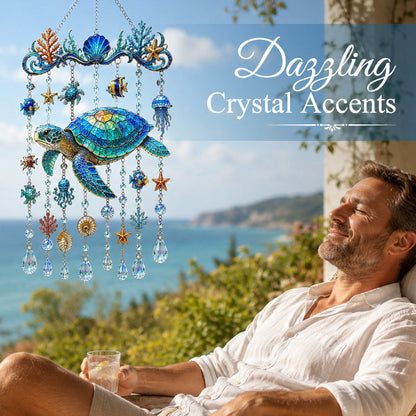 Sparkling Ocean Suncatchers – Cosy Coastal Garden Décor