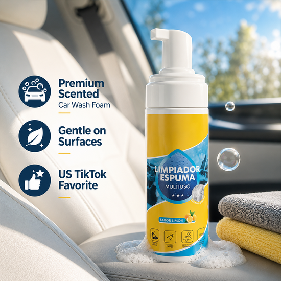 Powerful 4-in-1 Multi-Enzyme Foam Cleaning Spray