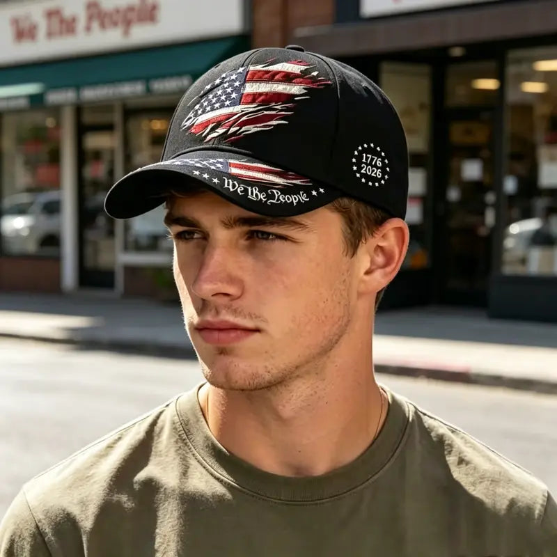 250th Anniversary Print Baseball Cap, Adjustable Unisex Sun Cap, Suitable For Everyday Wear And Casual Style