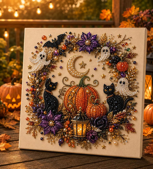 ✨Halloween Ghost Pearl Art DIY Kit