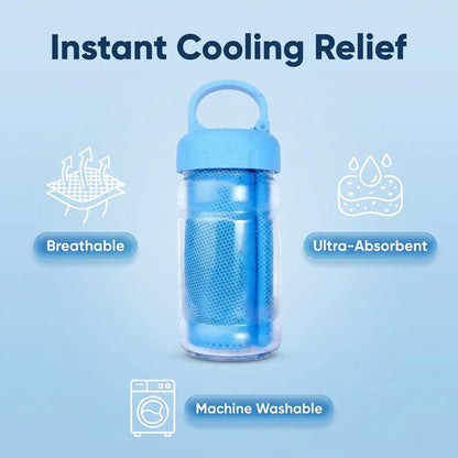 🔥Colding Sweat Towel You Can Use Anywhere, Anytime! Reusable Soft Absorbent Cooling Portable