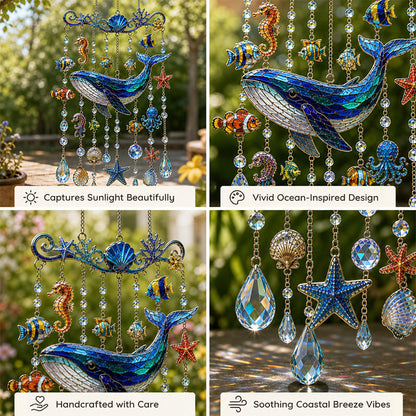 Sparkling Ocean Suncatchers – Cosy Coastal Garden Décor
