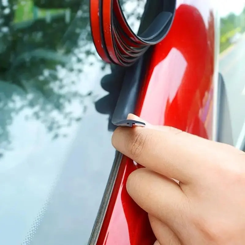 Car Windshield Rubber Seal, Car Windshield Seal Strip, Universal Car Window Seal, Car Exterior Accessories For Car Roof Windshield,Easy To Install,Water Leakage Prevention,#Summervibes