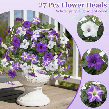 🔥Last Day 70% OFF🔥Faux Petunias Silk Flower UV Resistant No Fade Floral