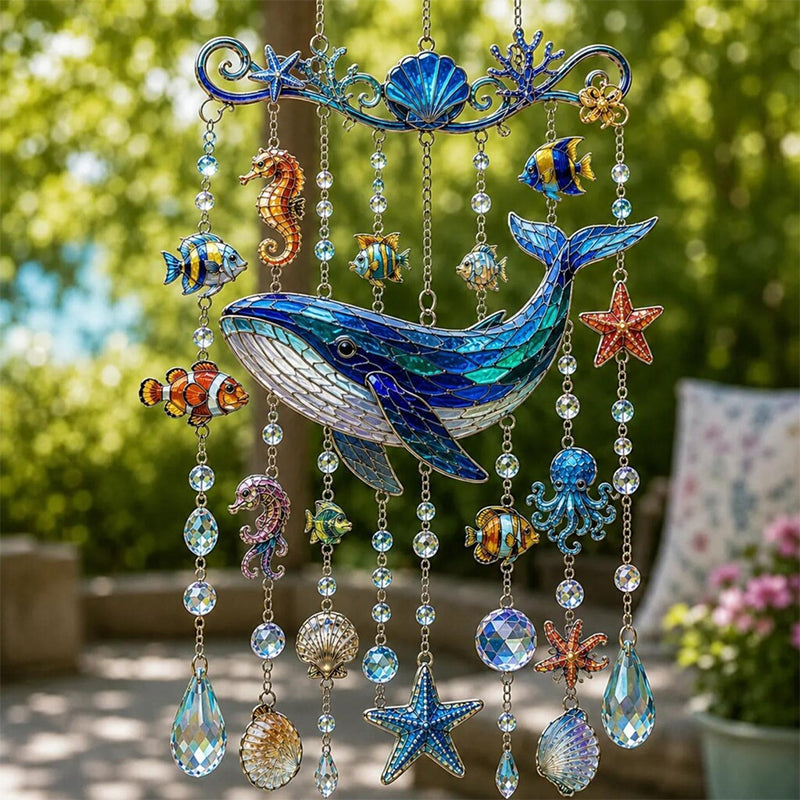 Sparkling Ocean Suncatchers – Cosy Coastal Garden Décor