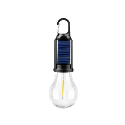Rechargeable Solar LED Light Bulbs with Waterproof Clip Hook, Solar Outdoor Lights, Portable Camping Gear for Hiking & Emergency Use,father'sdaygifts,campingessentials,campinggear