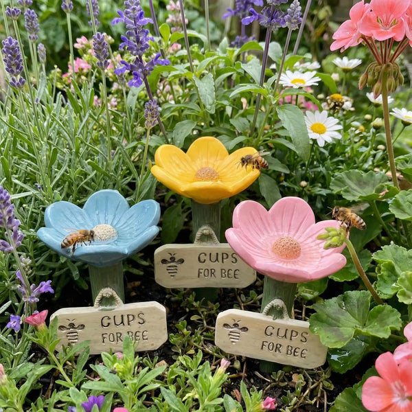 ⏳Limited-time 81% off🐝Flower-Shaped Bee Watering Station💧