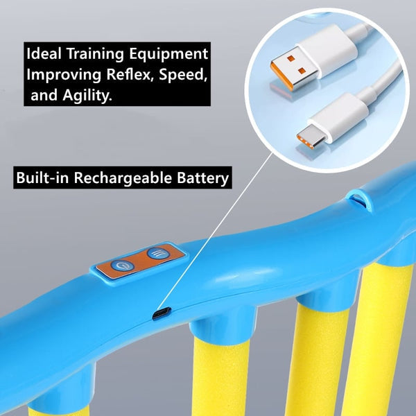 Reflective Drop Stick Challenge Game Set