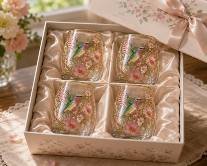 🌸🌱 Limited Edition 2026 Garden Morning Bliss Glass Tea Cup ☀️☕