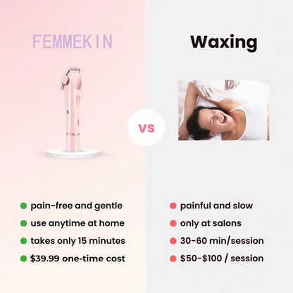 New electric 2-in-1 hair removal device, portable rechargeable electric shaver, full-body shaving tool