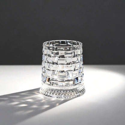 Luxury 360° Spinning Crystal Glass