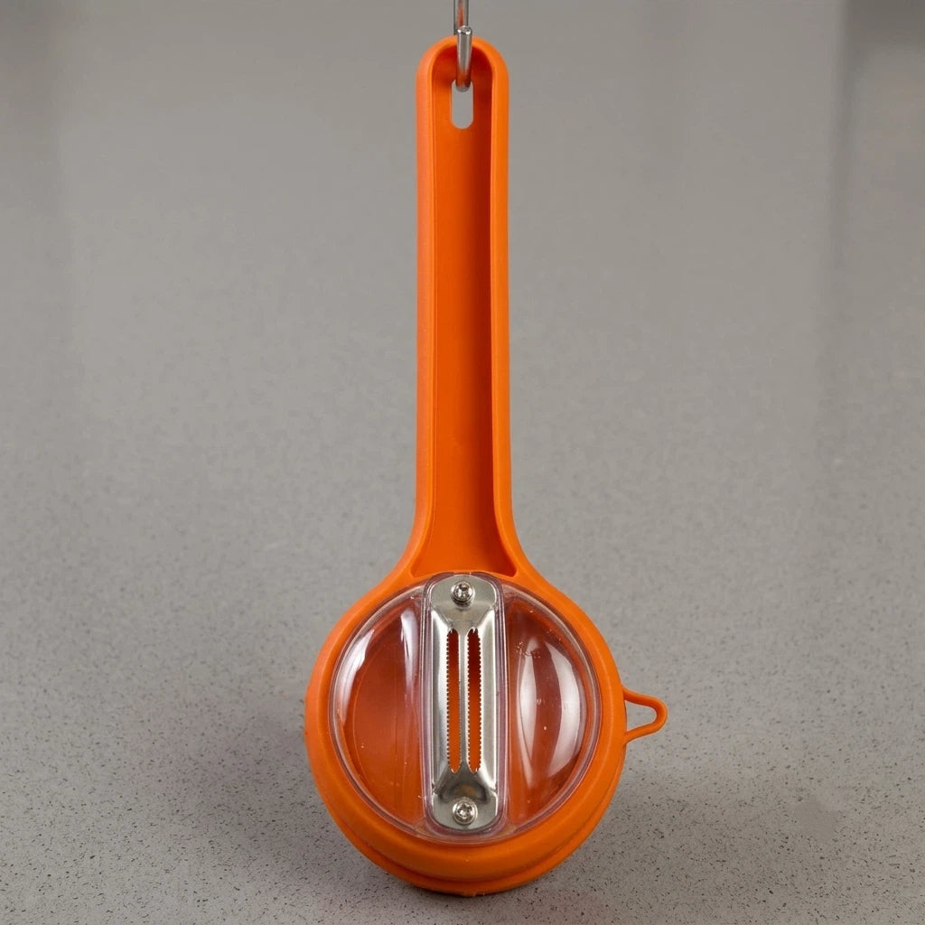 Multifunctional Kitchen Peeler, Potato & Fruit Vegetable Peeler With Built-in Storage, Household Stainless Steel Peeling Tool