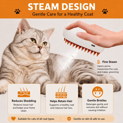 3-in-1 Pet Spray Brush