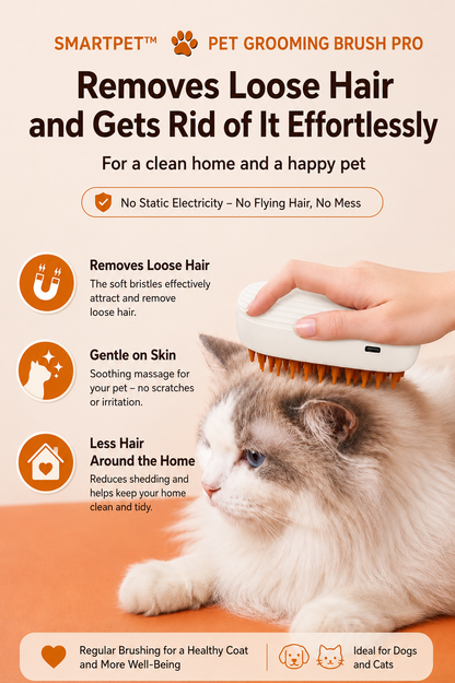 3-in-1 Pet Spray Brush
