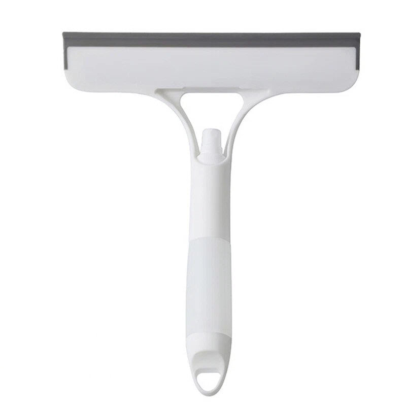 3-in-1 Glass Squeegee & Scraper – Professional Cleaning Tool For Mirrors, Dual-Purpose (Scraping & Brushing)