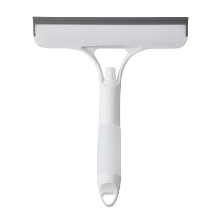 3-in-1 Glass Squeegee & Scraper – Professional Cleaning Tool For Mirrors, Dual-Purpose (Scraping & Brushing)