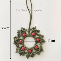 Red Pearl Snowflake