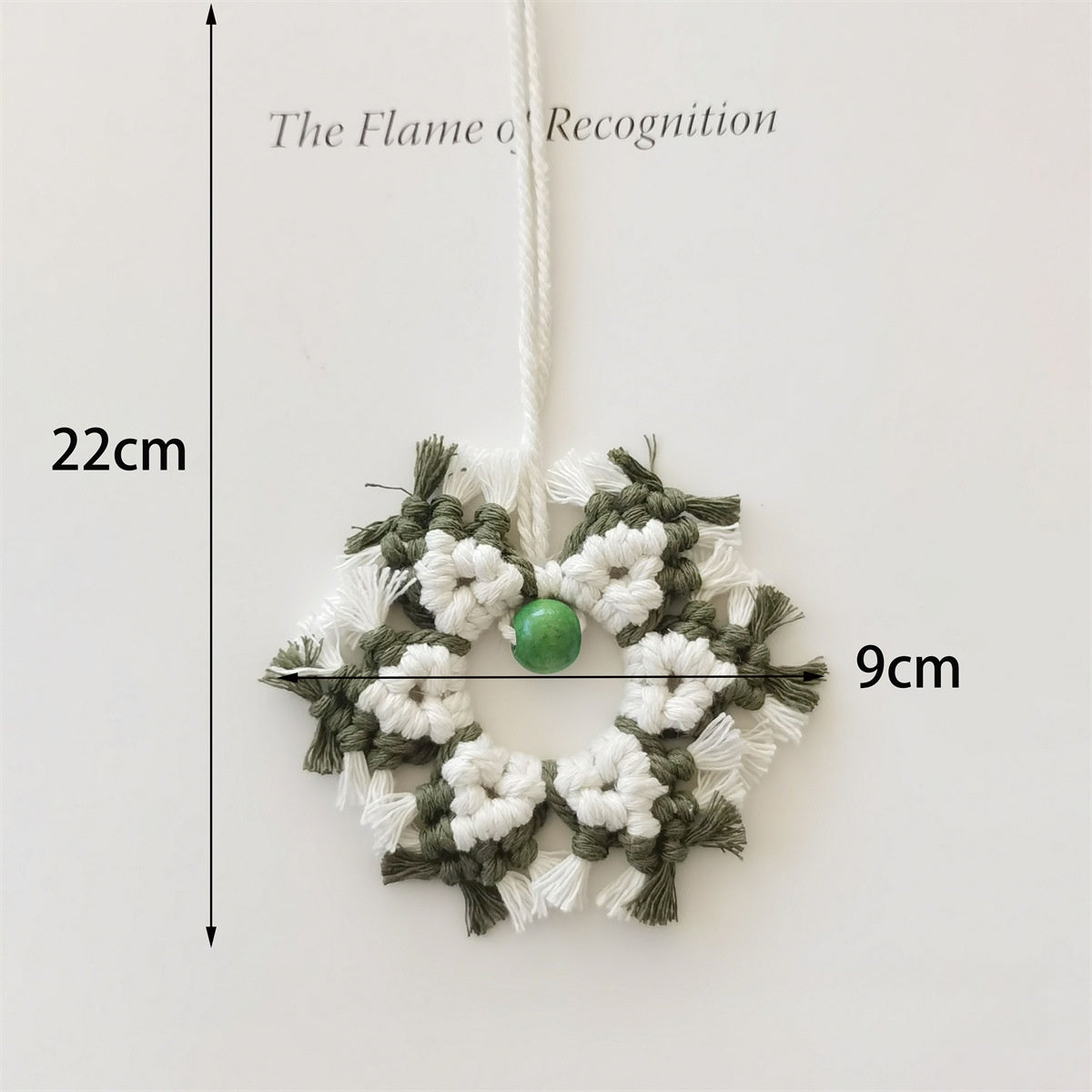 2026 New Handmade Woven Christmas Tree Ornaments Snowflake Hanging Decorations