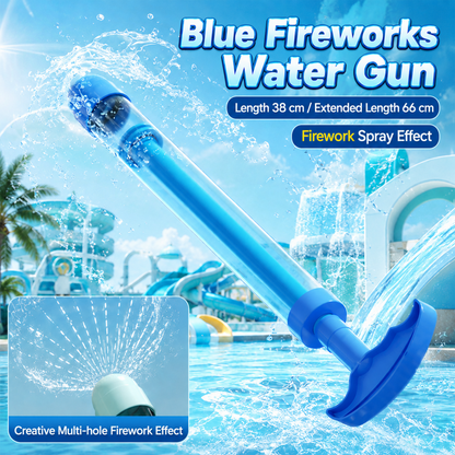 Popular children's water gun toy, large capacity pull-out water cannon, extendable water gun, perfect for children's outdoor pool and beach play.