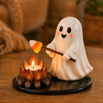 🔥LAST DAY 50% OFF💥Halloween Campfire Tealight Holder